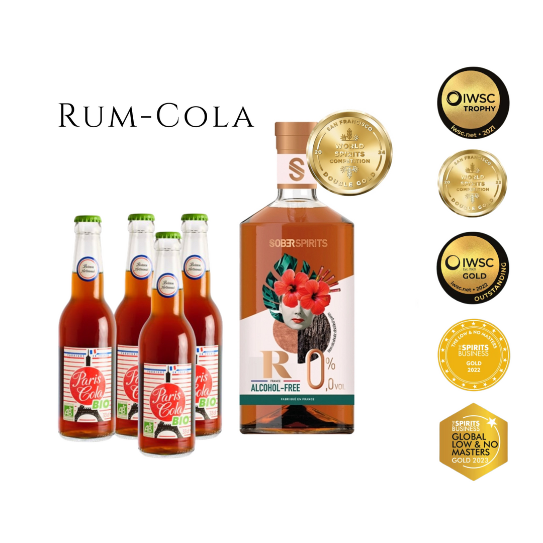 Bundle: alkoholfreier Rum + Bio-Cola