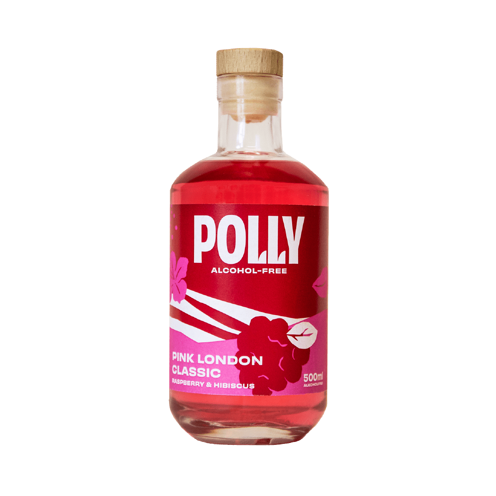 Polly Pink Gin London Classic alkoholfrei