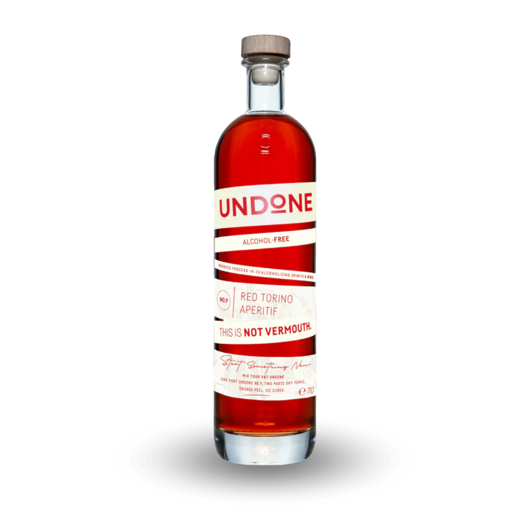 UNDONE No 9 - Red Torino Aperitif - Not Red Vermouth - Wermut alkoholfrei