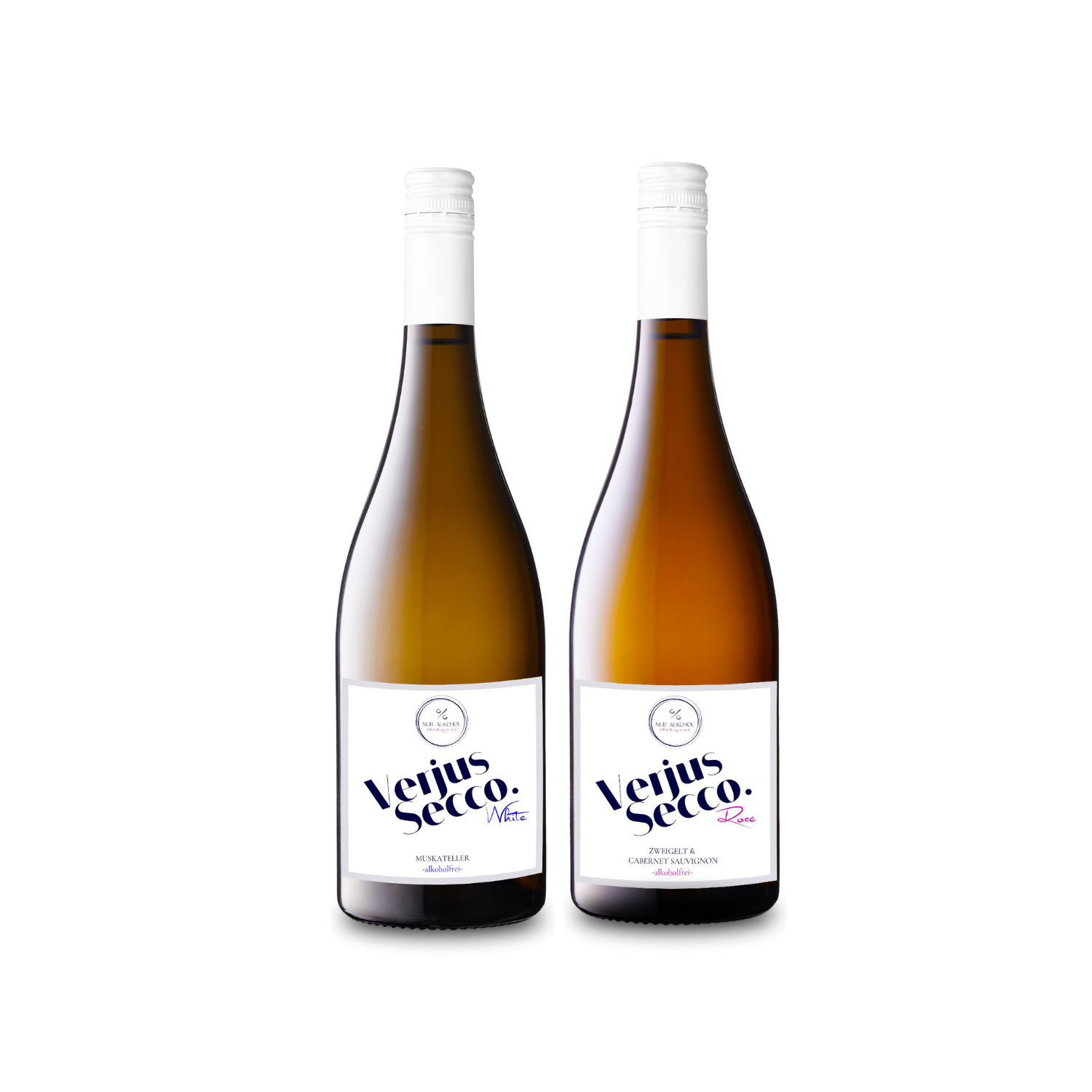 Verjus Secco alkoholfrei - Tastingset (Rosé & White)