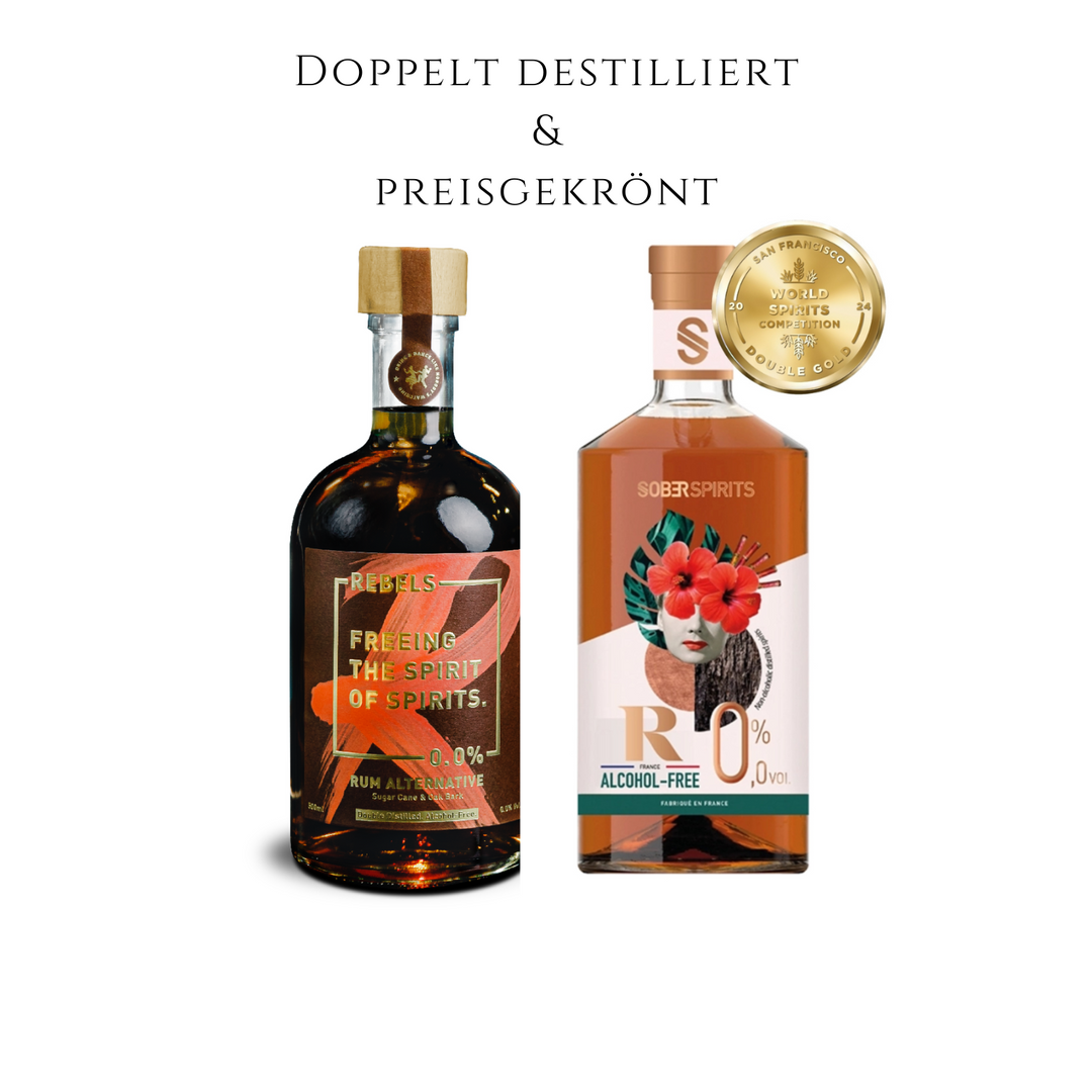 Probierpaket: alkoholfreier Rum