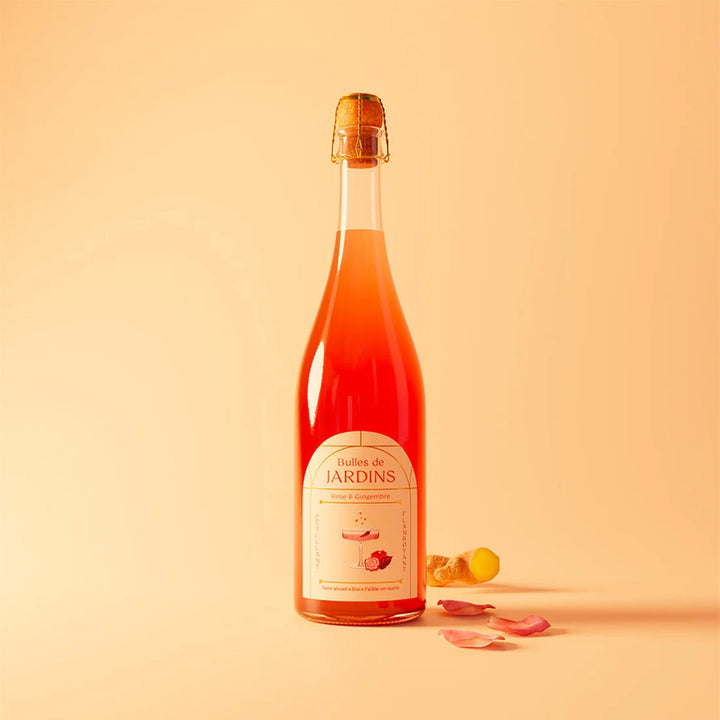 JARDINS - alkoholfreie Bio Sekt Alternative (Rose & Ingwer)