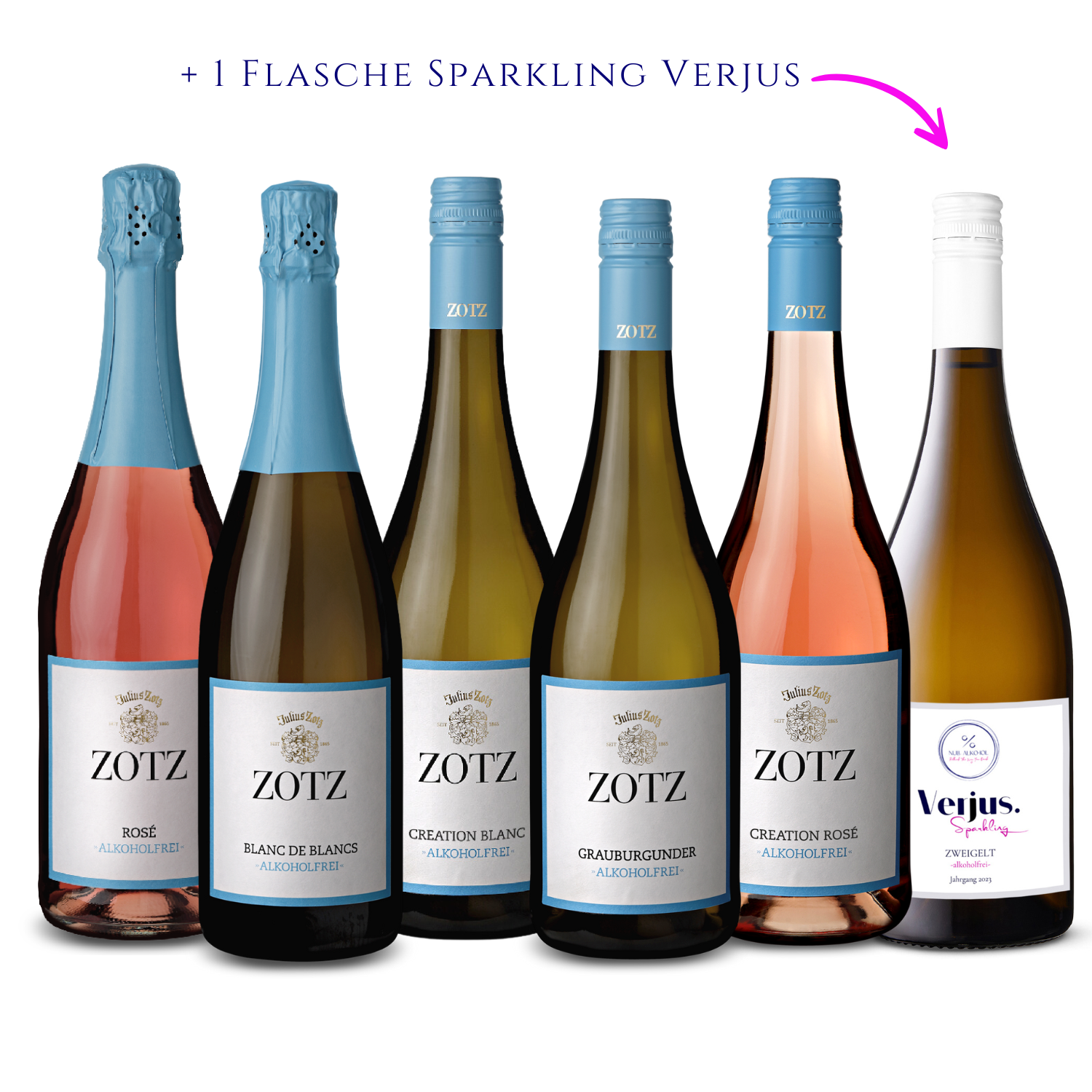 Weinpaket alkoholfrei - Weingut Zotz